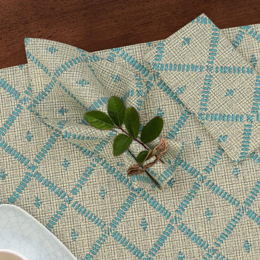 Geometric Patterned Tablecloth